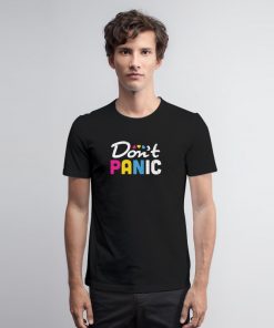 Pansexual Pride Don’t Panic T Shirt