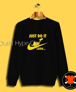 Pokemon Just Do It Later Sweatshirt er2