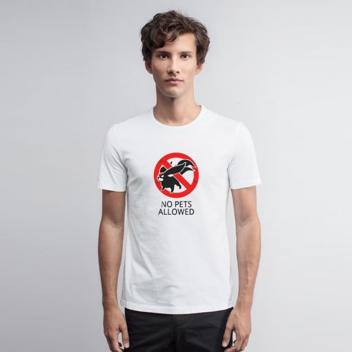 Pokemon No Pets Allowed T Shirt