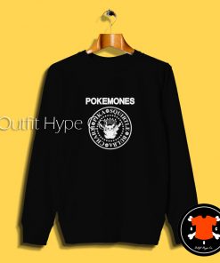 Pokemones Ramones Parody Sweatshirt