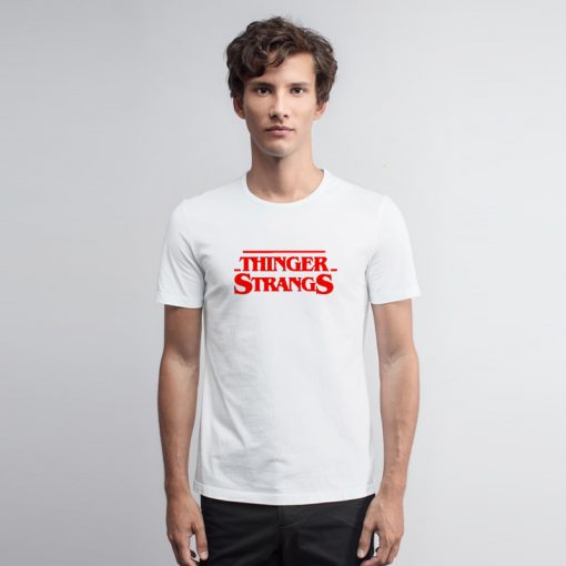 New Thinger Strangs Logo T Shirt