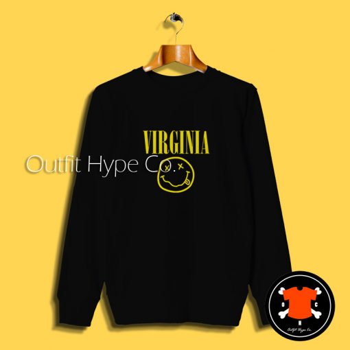 Virginia Nirvana Parody Sweatshirt