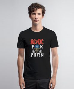 AcDc Fuck Putin T Shirt