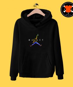 Bob Marley Jump Logo Hoodie