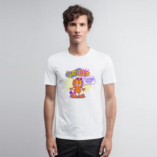 Grield Garfield Funny T Shirt unny