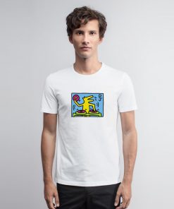 Keith Haring DJ Dog T Shirt g T Shirt