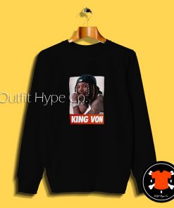 King Von Outfits Vintage Sweatshirt eatshirt 2