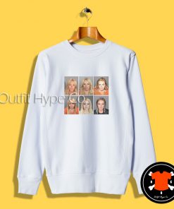 Lindsay Lohan Mugshot Sweatshirt Mugshot2