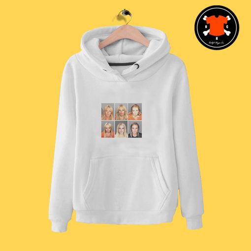 Lindsay Lohan Mugshot Hoodie gshot3