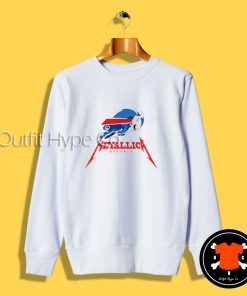 Metallica Buffalo Bills Sweatshirt Bills 2