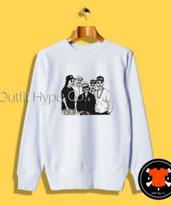 NWA Skeleton Graphic Sweatshirt