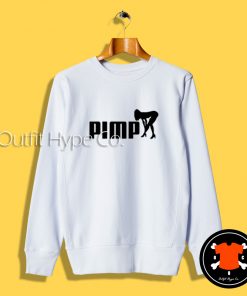 Pimp Puma Logo Parody Sweatshirt ody2