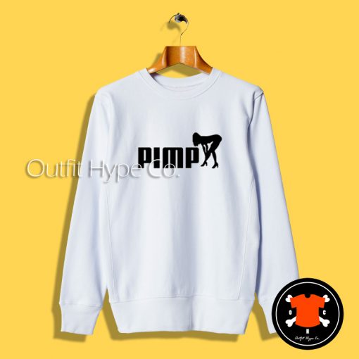 Pimp Puma Logo Parody Sweatshirt ody2