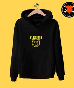 Purrvana Cat Parody Hoodie ody3