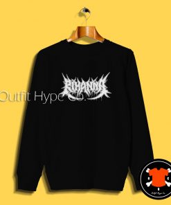 Rihanna Heavy Metal Sweatshirt tal2