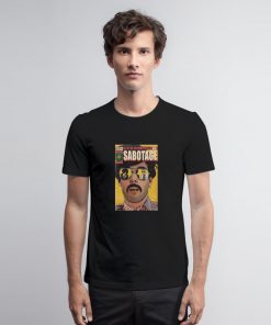 Sabotage Comic Book T Shirtk