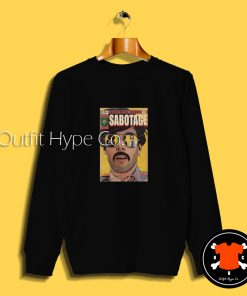 Sabotage Comic Book Sweatshirt