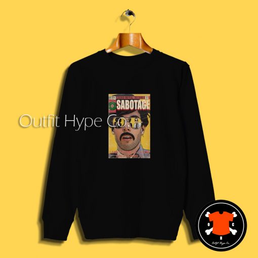 Sabotage Comic Book Sweatshirt