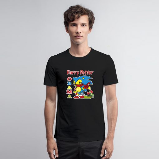 Sonic Harry Potter Obama T Shirt