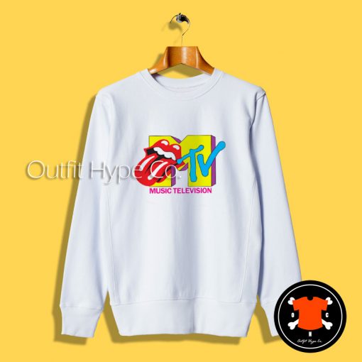 The Rolling Stones Mtv Sweatshirt irt 2