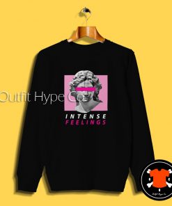 Vaporwave Intense Feelings Sweatshirt