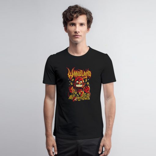 Warioland Havy Metal T Shirt