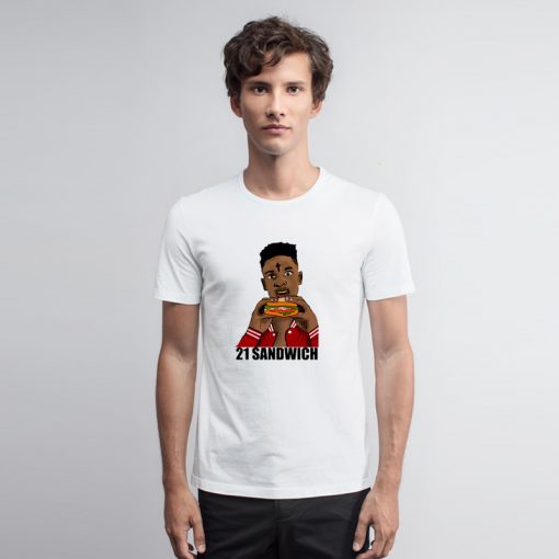 21 Savage Eating A Sandwich T Shirt