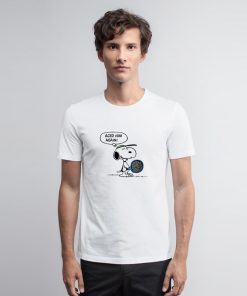 Aced Him Again Snoopy T Shirt