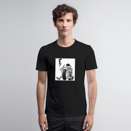 Akira Motorcycle Manga T Shirt