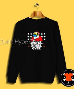 Bart Simpson Worst Christmas Sweatshirtristmas2