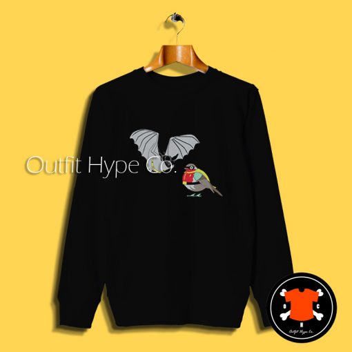 Batman And Robin Bat Bird Sweatshirt