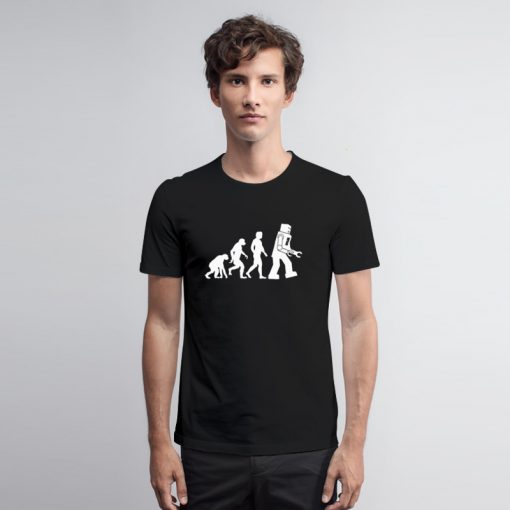 Big Bang Theory Robot Evolution T Shirt