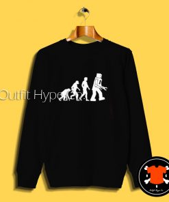 Big Bang Theory Robot Evolution Sweatshirt