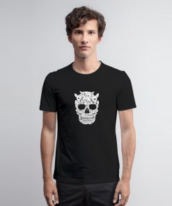 Chihuahua Dog Skull T Shirt