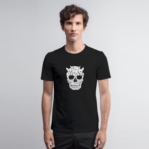 Chihuahua Dog Skull T Shirt