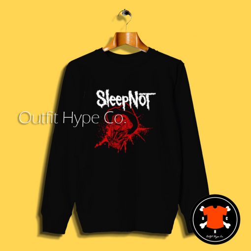 Freddy Krueger Sleepnot Parody Sweatshirt ot 2