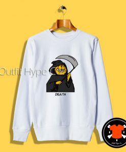 Garfield Death Halloween Sweatshirt