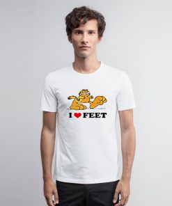 Garfield I Love Feet T Shirt