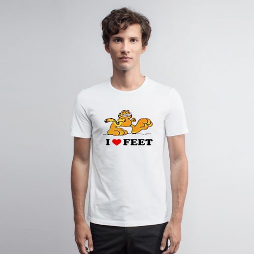 Garfield I Love Feet T Shirt