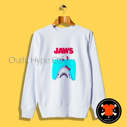 Hello Kitty Jaws Parody Sweatshirt