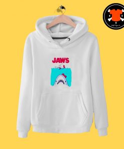 Hello Kitty Jaws Parody Hoodie