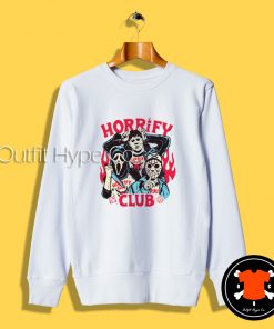 Horrify Club Ringer Sweatshirt