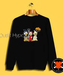 Huey Dewey Louie Halloween Sweatshirt tshirt 2