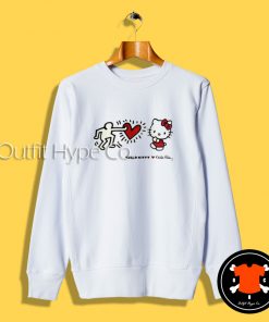 Keith Haring Hello Kitty Sweatshirt