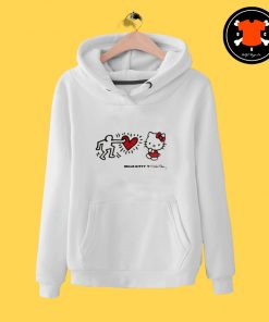 Keith Haring Hello Kitty Hoodiehirt 3