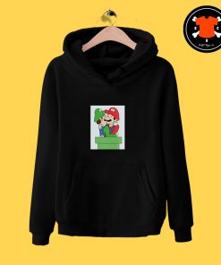 Mario And Luigi Kissing Funny Hoodie