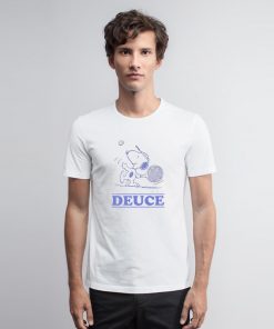 Peanuts Deuce Tennis T Shirt