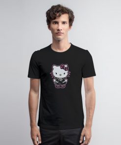 Cute Punk Hello Kitty T Shirt