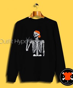 Rocker Skeleton Hand Rock Sweatshirt Rock T Shirt2