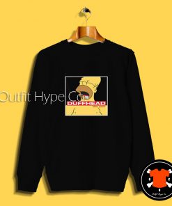 Homer Simpson Duffhead Sweatshirt 2